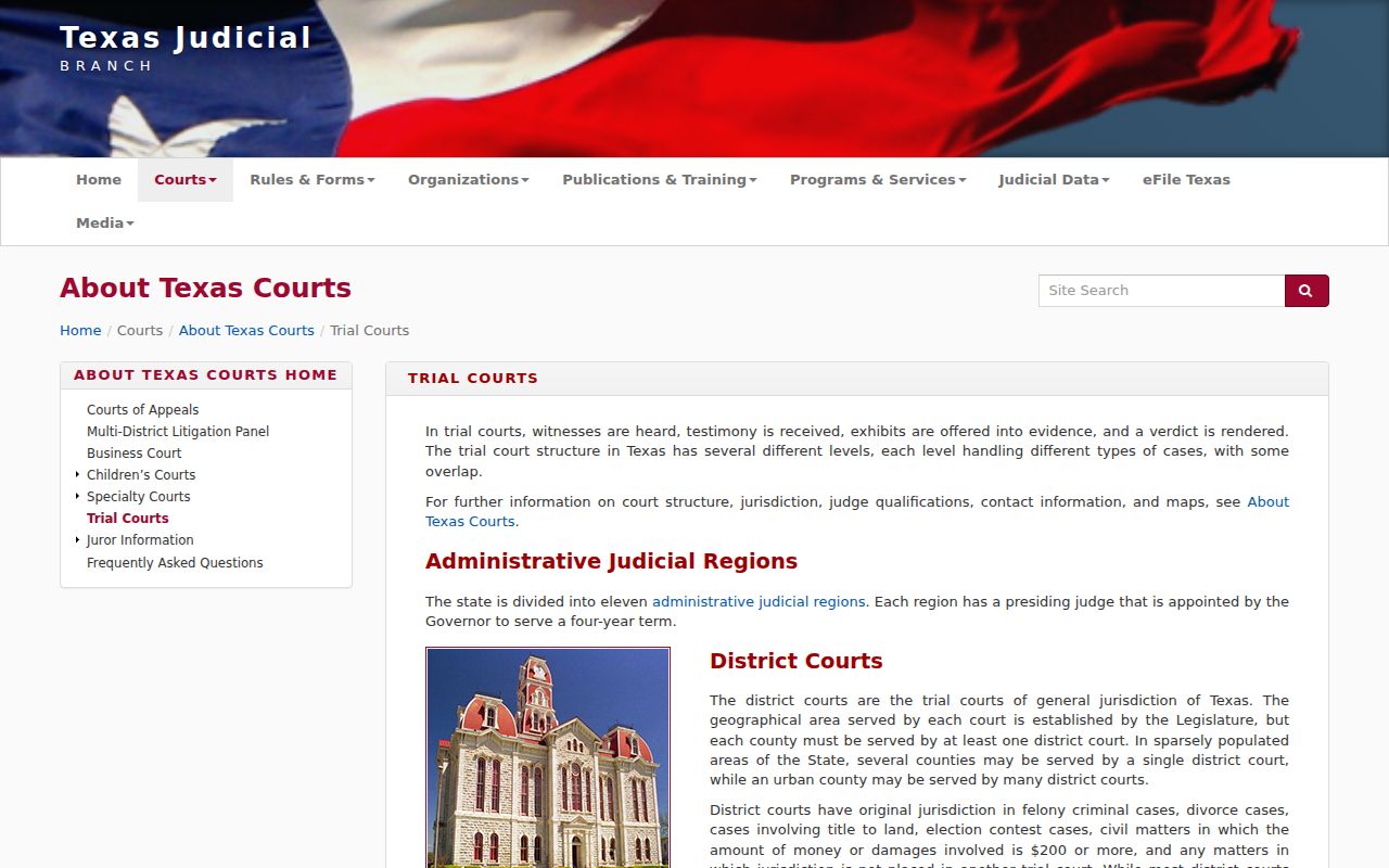 Hartley County bench warrant court levels and local issuing courts